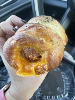 Sausage and cheese kolache