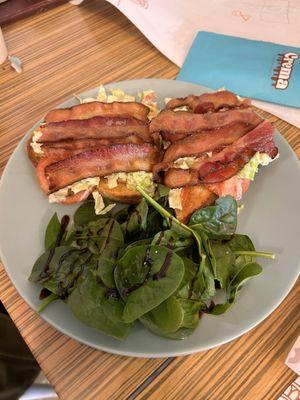 BLT toast