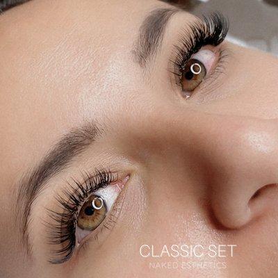 Lash Extensions - Classic Set by Naked Esthetics (Trang)