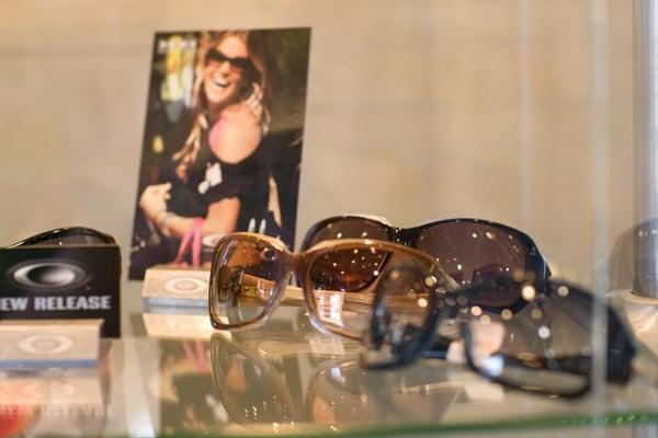 We carry eyewear from Oakley, Smith, Costa, Ray Ban and Suncloud.