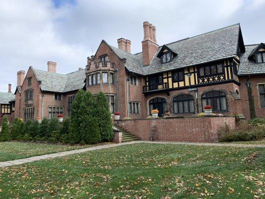 Stan Hywet hall in Akron. We painted the stucco and trim on this fantastic historic home in Akron in 2019