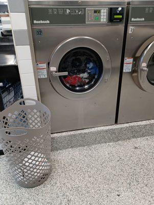 Big washer for lots of loads. Saves me time. Cheap too