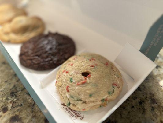 Holiday Confetti cookie