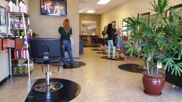 This place is clean, fast, and what a great price. Haircuts are $8.00 for men and boys. Women are $12.00 and girls $10.00.