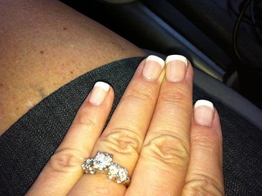 Gel French Manicure by Britny McKenzie