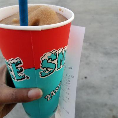 1.79 Sno-ee medium size drink