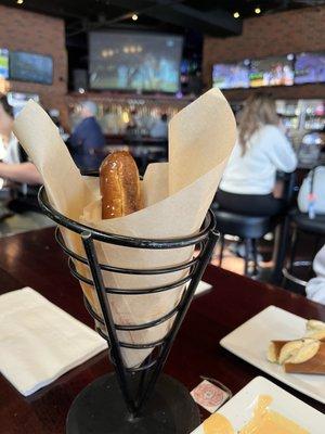 Pretzel Sticks and Beer Cheese