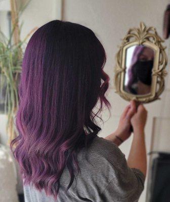 purple hair color