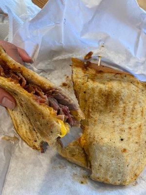 BBQ Beef Panini