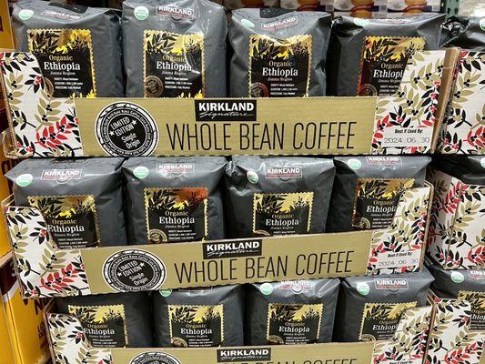 Organic Ethiopian light roast coffee, $19.49