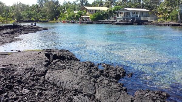 Vacation rentals off the Wai'Opae tide pools