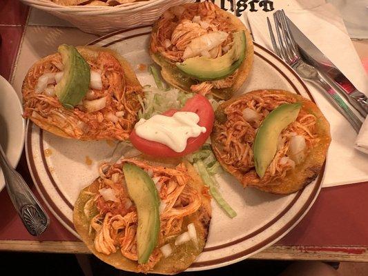 Chicken Chalupas--wasn't bad.