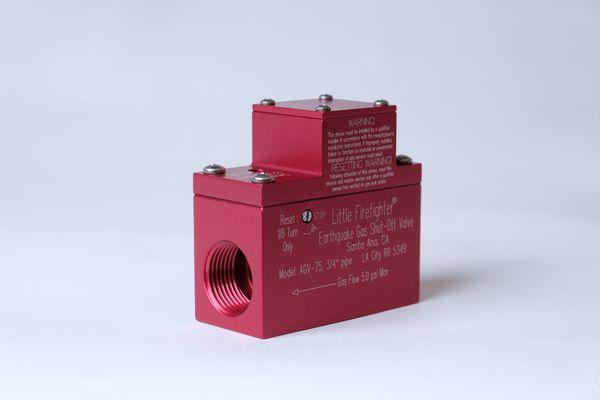 AGV-075 Horizontal Seismic Gas Shut off Valve