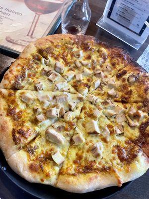 Curry Chicken Pizza