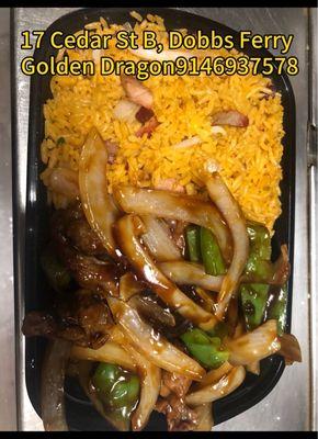 Pepper Steak with Onion