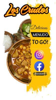 Menudo-TO GO!