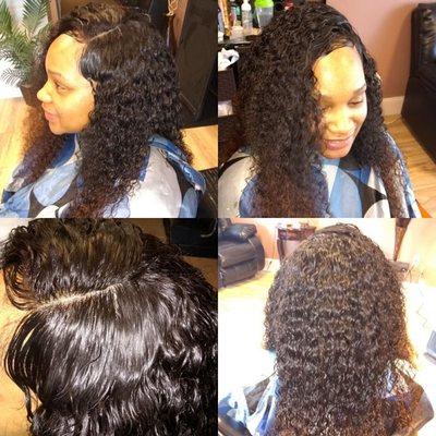 Full Lace Closure Sew In