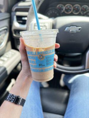 Iced Coffee w/ Soy Milk & Stevia $4.50