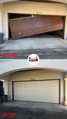 Garage door replacement