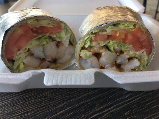 Tasteless-shrimp wrap