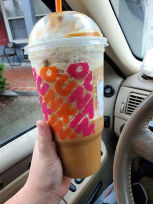 Large Frozen Caramel Coffee