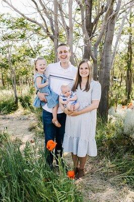 Dr. David Willardson and his family