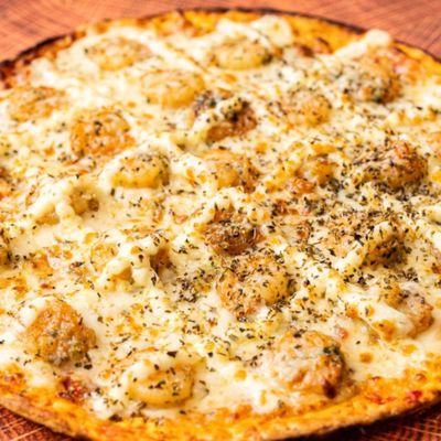 Shrimp pizza