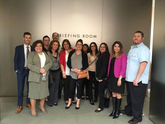 Company training at the Apple Store