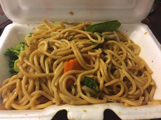 Vegetable Lo Mein - yummy!!