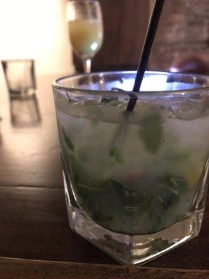 Caipirinha. Best caipirinha in Boston. Almost like a perfectly balanced mojito