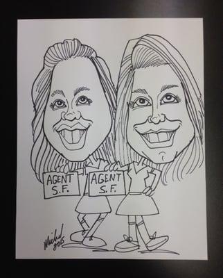 Earth Day 2015 Caricature Artist did a fantastic job!