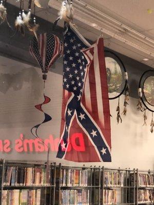 The United States has one sacred flag and this defaced one is not it.