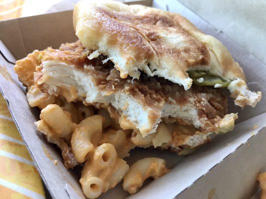 Cholula Mac & Cheese Chicken Sandwich