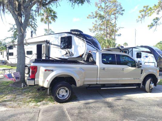 My truck and what it tows.