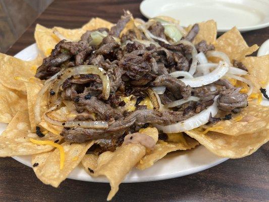 Supreme Nachos- beef