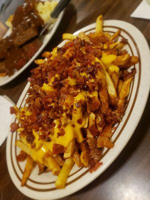 Loaded Fries always a must...