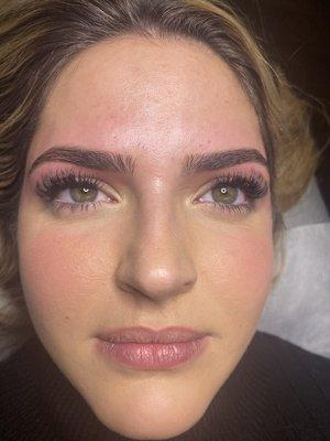 Eyebrow wax and shaping