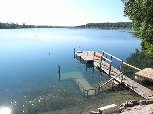 Moby's Dive Shop access to our Fun-Dive lake.