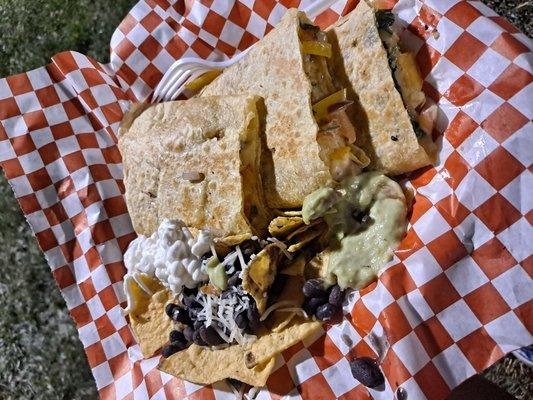 Yummy Vegetarian Quesadilla