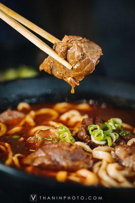 Beef noodle soup!