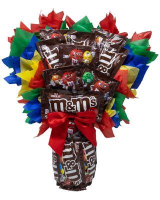 M&M Candy Bouquet