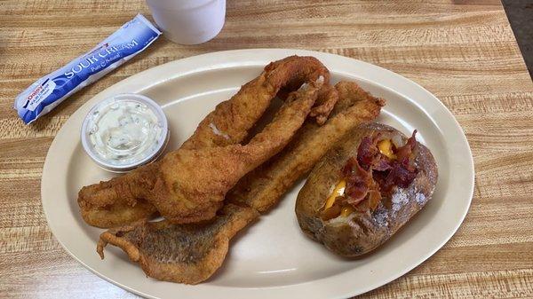 Great fried fish platter