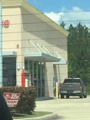 Drive-thru for those 'can't bother to put on pants' days