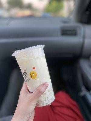 Honey Brown Rice Milk Tea w agar