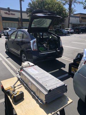 Mobile battery install in Rancho Cucamonga