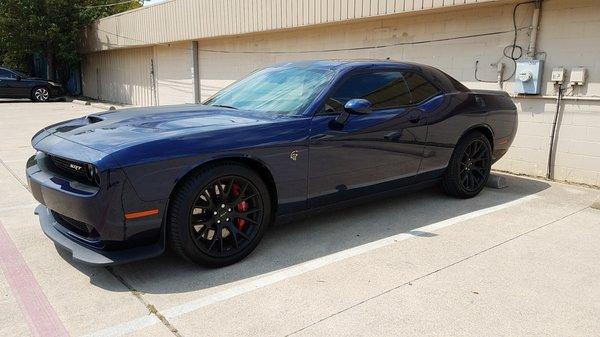 Hellcat with Llumar Ceramic film.