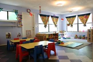 The classroom for the oldest toddlers (up to age 2)