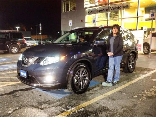 The stylish Nissan Rogue is a popular choice for Anchorage drivers this year.  Well optioned at a great price.