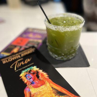 Matcha margarita (part of a special event)