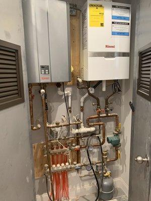 Water heater and boiler